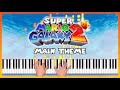 Theme Of Super Mario Galaxy 2 Piano Tutorial