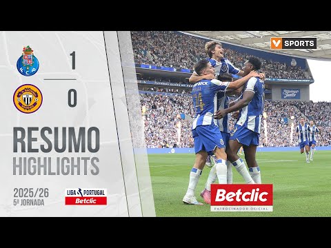 Resumo: FC Porto 1-0 Nacional (Liga 25/26 #5)