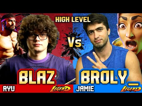 🔥 SF6 (Blaz vs BROLY_) - JAMIE Brolynho vs Ryu ▰ Street Fighter 6 Gameplay High Level