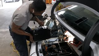 DIY 2023 Cadillac ct5 350t how to remove and replace the battery step by step instructions