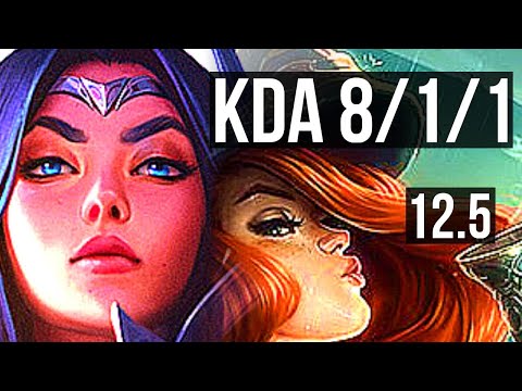 IRELIA & Yuumi vs MF & Ashe (ADC) | 2.5M mastery, 8/1/1, 900+ games, Dominating | EUW Master | 12.5