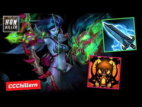 HoN Forsaken Archer NULLFIRE BLADE with SYMBOL OF RAGE