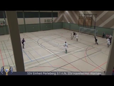 2. Havelberger HallenCup - Halbfinale: SSV Einheit Perleberg - SSV Havelwinkel Warnau
