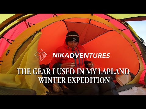 Gear for an unsupported winter expedition in Lapland