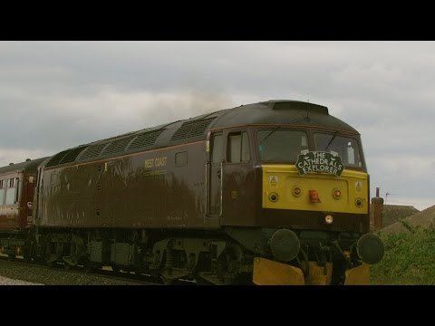 Prestatyn  25.6.2015 - Emerald Isle Explorer with WCRC Class 47 47245 47746