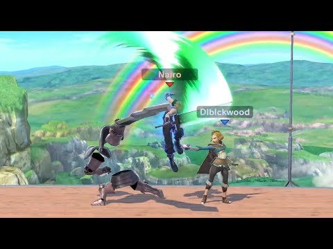 So this is the power of B button Zelda...