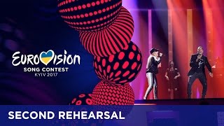 Valentina Monetta & Jimmie Wilson - Spirit Of The Night (San Marino) EXCLUSIVE Rehearsal footage