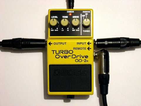 BOSS OD-2R Turbo OverDrive Demo
