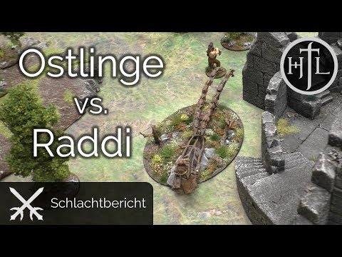 Battlereport - Ostlinge vs. Radagast & Beorn (Mittelerde Tabletop / Hobbit / Herr der Ringe)