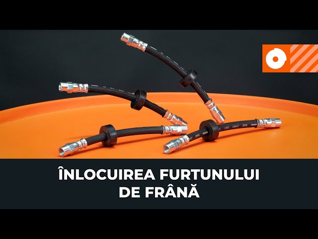 Urmăriți un ghid video despre înlocuire AUDI TT (FV3) Furtun lichid de frana