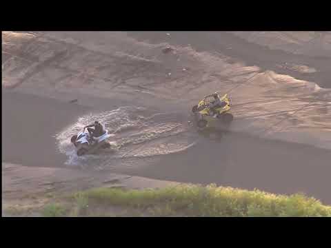 Police Chase Quads in Offroad Pursuit