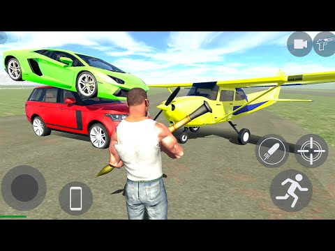 Private Airplane Lamborghini and Range Rover Cars Open World IMD Simulator - Android Gameplay.