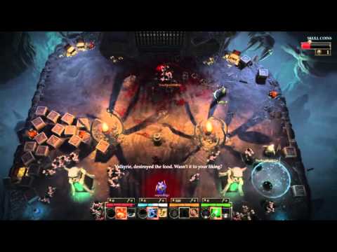 Gauntlet Slayer Edition 4p Co-Op Playthrough Part 2 - Spiders & Demons