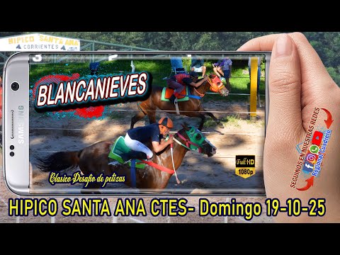 BLANCANIEVES-Clasico de Petizas- Hipico Santa Ana Ctes- Domingo 19-10-25