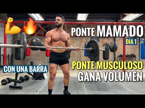 Muscle Building Routine Using a Barbell (30 Minutes) Get ripped with these exercises