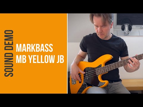 Демонстрация звучания бас-гитары Markbass MB Yellow JB