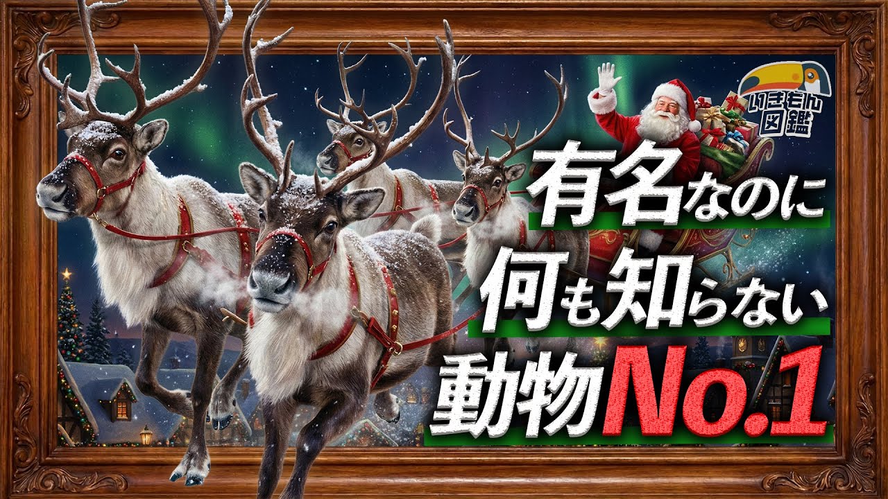サンタのトナカイは全員メスで、チョッパーの角は生物学的におかしい？