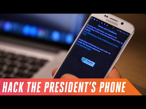How to hack the president's phone