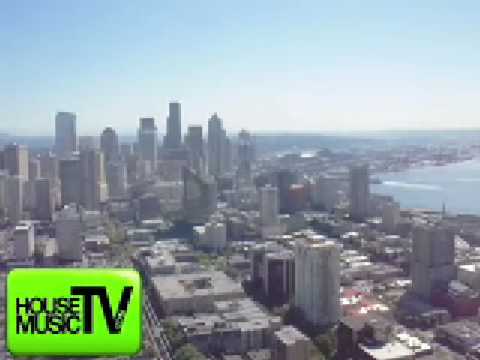 Bikini GIRLS Serve Coffee - PARIS on Her KNEES - LEE KALT Seattle Space Needle - House Music TV