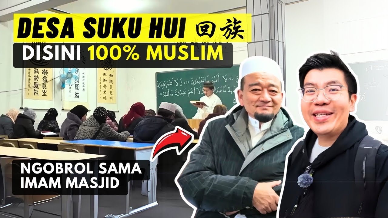 KAMPUNG MUSLIM 🇨🇳 （Suku Hui）DI YUNNAN CHINA | NGOBROL DENGAN IMAM MASJID DI KUNMING