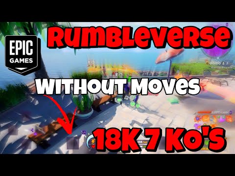 *18K DAMAGE* 7 KO‘S - WITHOUT Moves - Rumbleverse No Commentary Gameplay