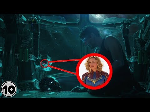 Top 10 Easter Eggs You Missed In Avengers: EndGame Trailer