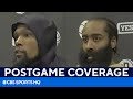 Nets vs Bucks: Kevin Durant talks team chemistry, James Harden address contract situation