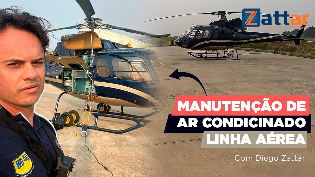 MANUTENÇÃO DE AR CONDICIONADO LINHA ÁEREA