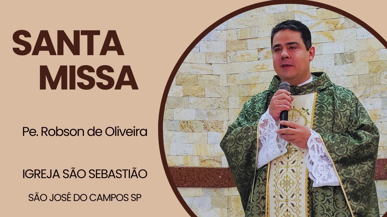 Missa com Padre Robson de Oliveira em São Francisco Xavier - São José dos Campos SP