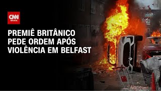 Vídeo: Protestos anti-imigração tomam Belfast após ataque com faca | LIVE CNN
