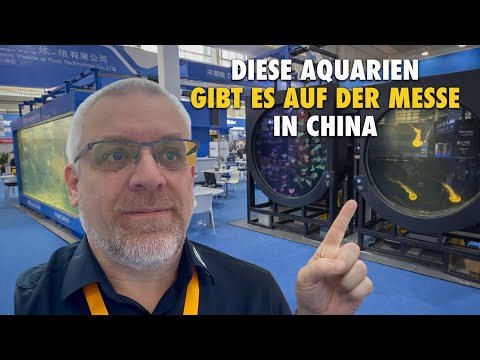 Claude in China auf der CHIPS MESSE! - Alle Aquarien!