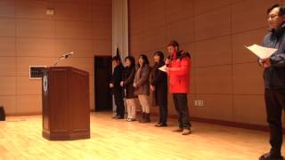 My Farewell Speech to my Entire School (in Korean) - YouTube