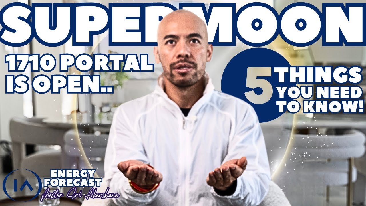 WARNING! Full Moon Portal is open now.. 5 Things You Need to Pay Close Attention [October 2024]