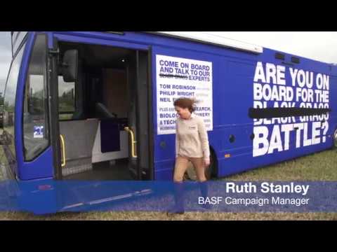 A look inside the BASF black-grass battle bus