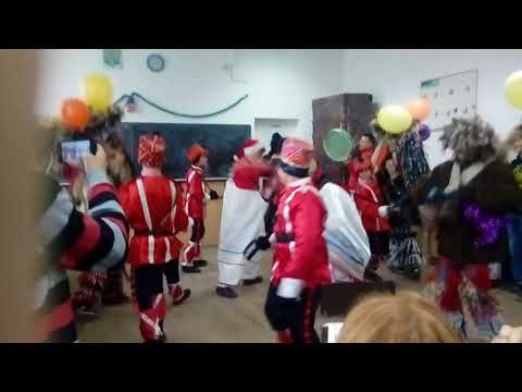 Calutul Zvoristea . La scoala . Obicriuri de iarna