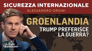 Groenlandia: Trump preferisce la guerra? La diretta con Alessandro Orsini