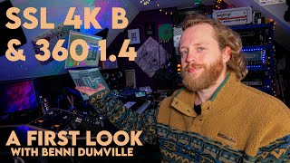 Video thumbnail for Solid State Logic SSL 4K B & 360 1.4 | A First Look At The 4000 B Series Plug-In With Benni Dumville by DRUMVILLE