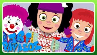 Santa Claus Llegó A La Ciudad ( Video Lyric) | Tripayasos | Canciones Navideñas Infantil