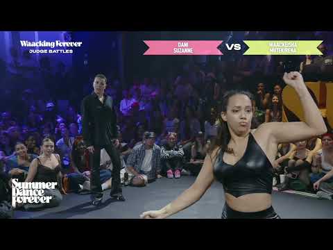 Dani & Suzanne vs Waackeisha & Mutekirena JUDGE BATTLE Waacking Forever | Summer Dance Forever 2025