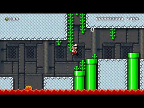 Little Shop of Horrors by Dazza - Super Mario Maker (Nintendo) - No Commentary 1AB