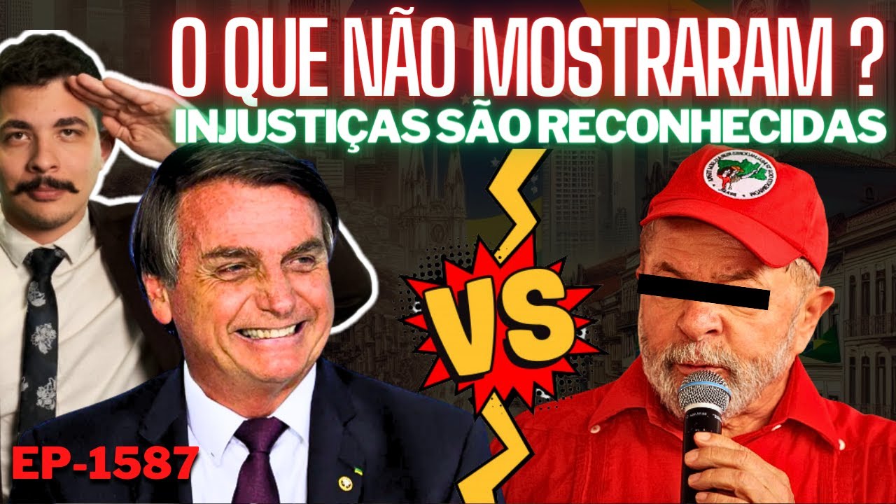 Bolsonaro: Dados da PESQUISA Que NÃO Mostraram + Injustiças São RECONHECIDAS + MST Contra Lula?