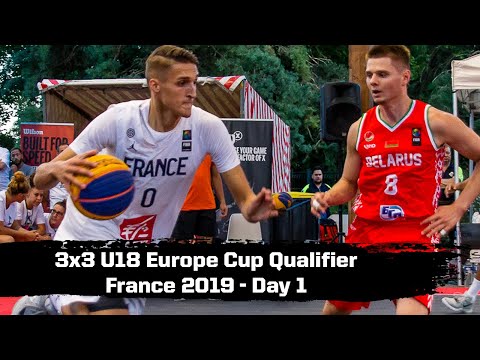 RE-LIVE - FIBA 3x3 U18 Europe Cup Qualifier France 2019 - Day 1 | 3x3 Basketball
