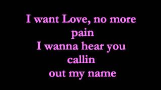 Rihanna - I want Love Lyrics♥