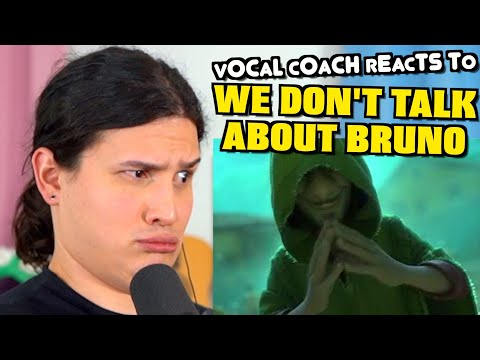 Vocal Coach Reacts to We Don't Talk About Bruno (From 