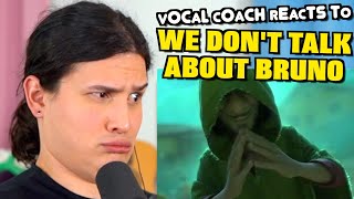 Vocal Coach Reacts to We Don't Talk About Bruno (From \