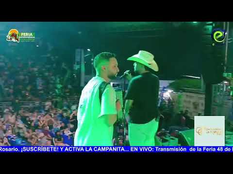 JUNIOR DIAZ EN LA FERIA 48 DE LA VILLA DEL ROSARIO #12OCTUBRE 2025