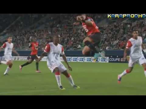 Flying backheel golazo! Romain Alessandrini (Rennes) v Nancy