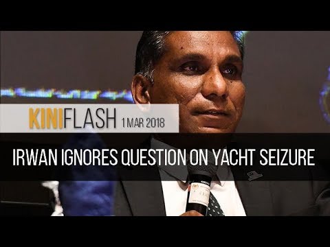 KiniFlash - 1 Mar: 1MDB’s Irwan ignores question on 1MDB-linked yacht seizure