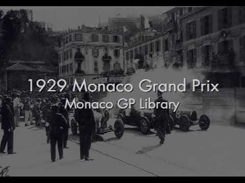 Monaco Grand Prix Race 1929