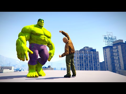 GTA 5 Crazy Hulk Ragdolls ep.2 (Euphoria physics | Funny Moments)
